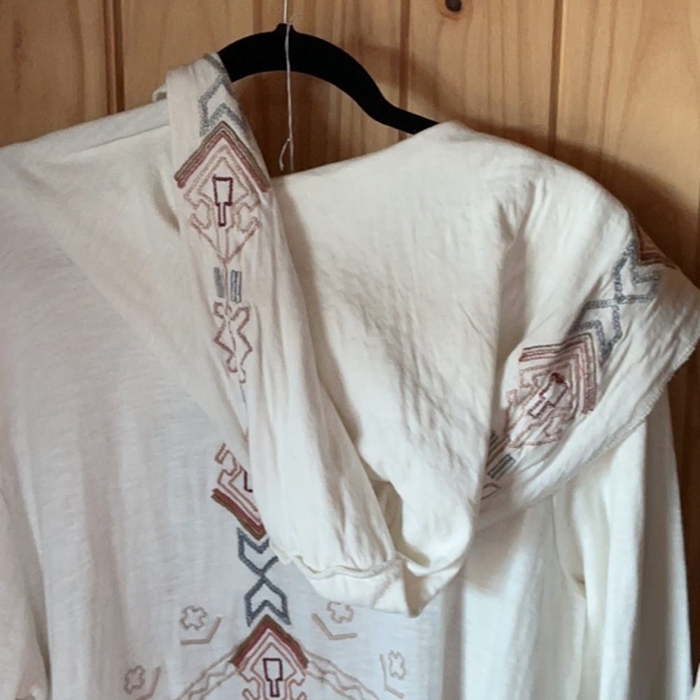 NWT Karyn Seo Billie Handmade Embroidered Cardigan Jacket with Hood - Picture 8 of 8